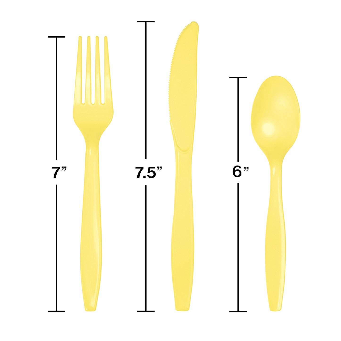 Mimosa Assorted Plastic Cutlery 288 ct