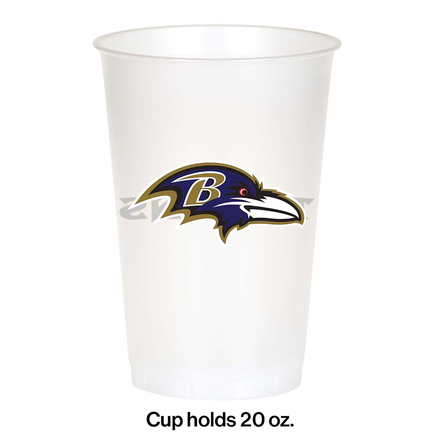 Baltimore Ravens 20 oz Plastic Cups 96 ct