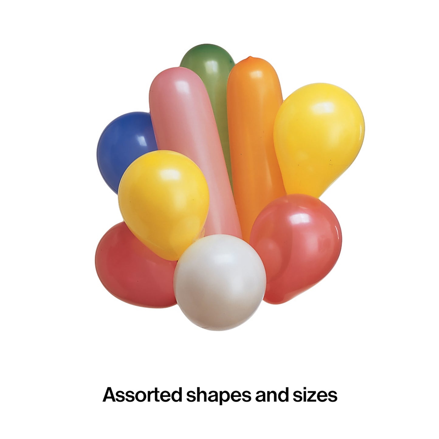 Assorted Shape Latex Balloons 240 ct