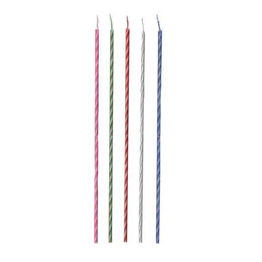 Striped Party Candles 240 ct