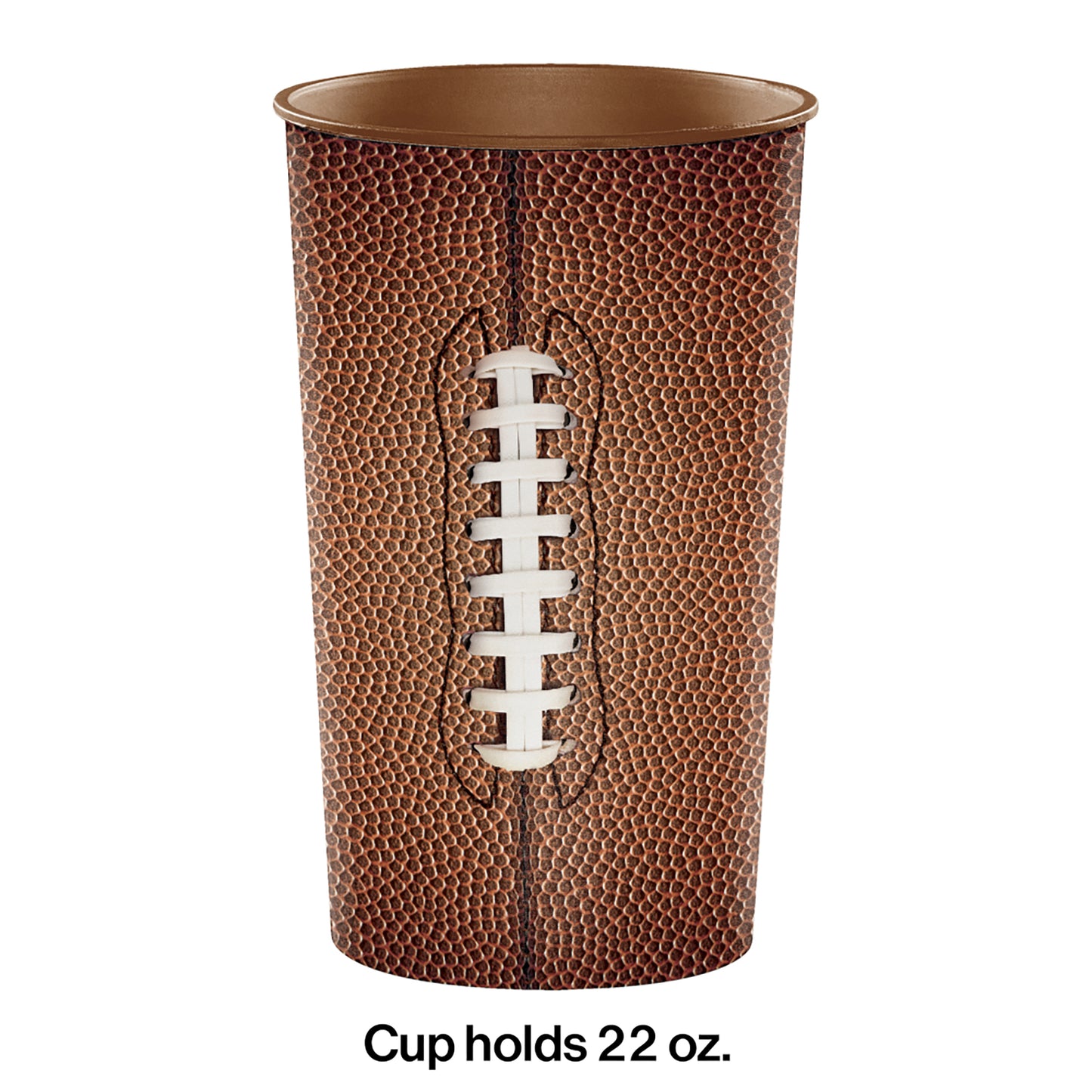 Football 22 oz Plastic Stadium Cups 20 ct