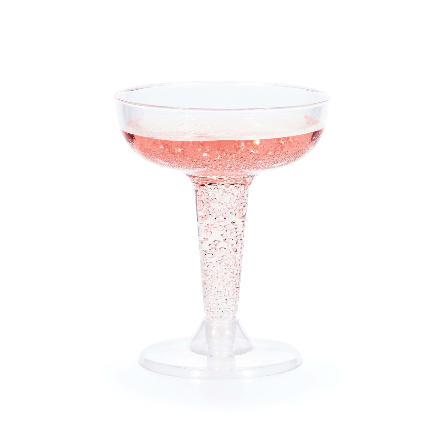 4 oz Plastic Champagne Coupes 54 ct