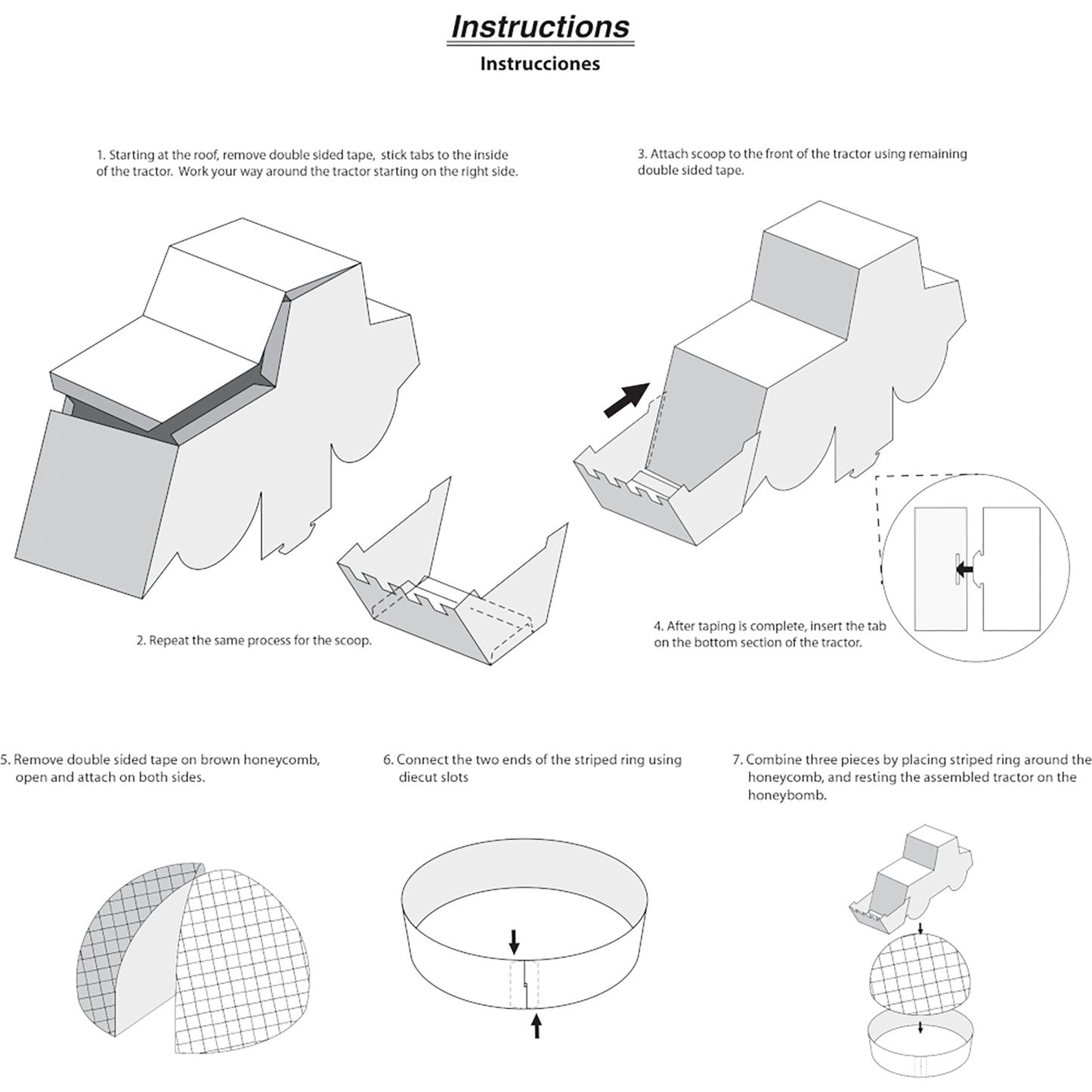 Big Dig Construction Centerpieces 6 ct