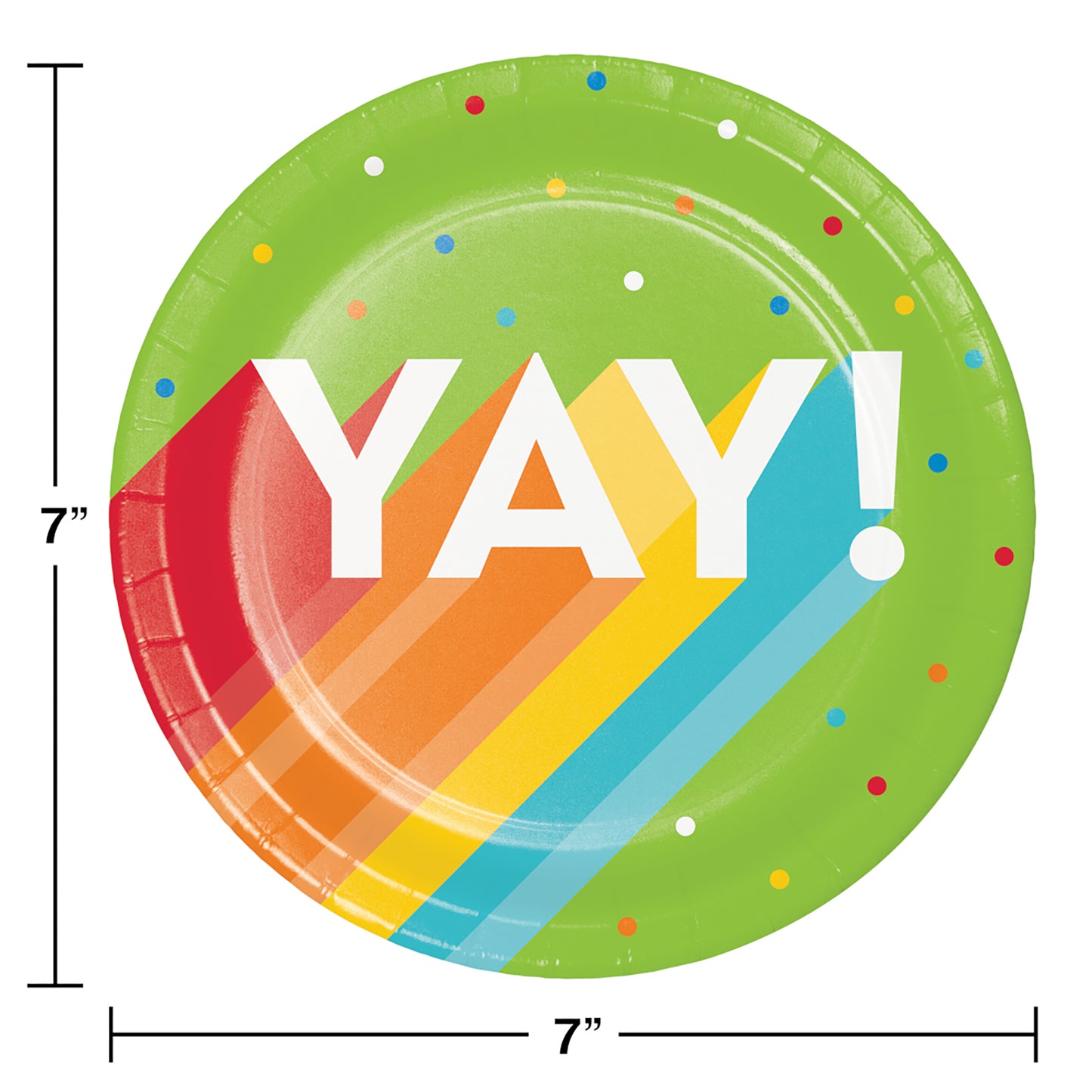 Happy Birthday Bash Dessert Plates 96 ct