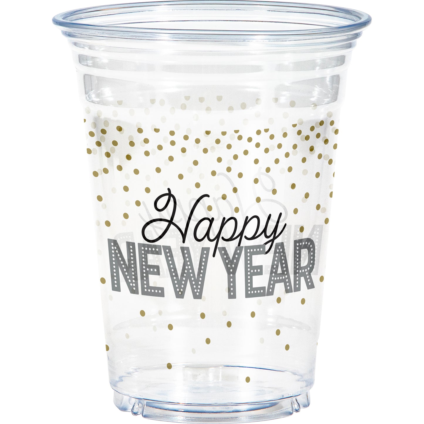 Happy New Year Plastic Cups 96 ct