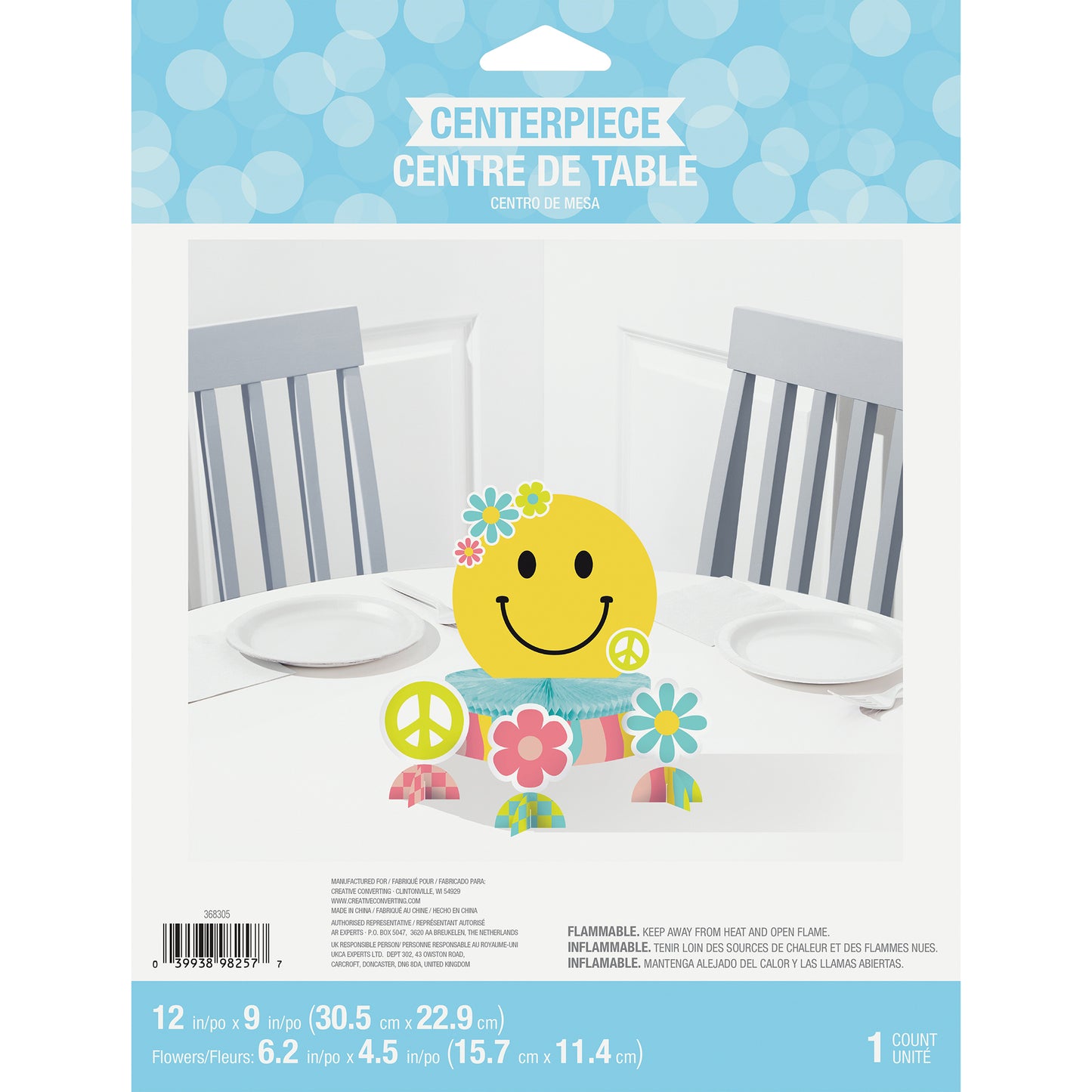 Flower Power Centerpieces 6 ct