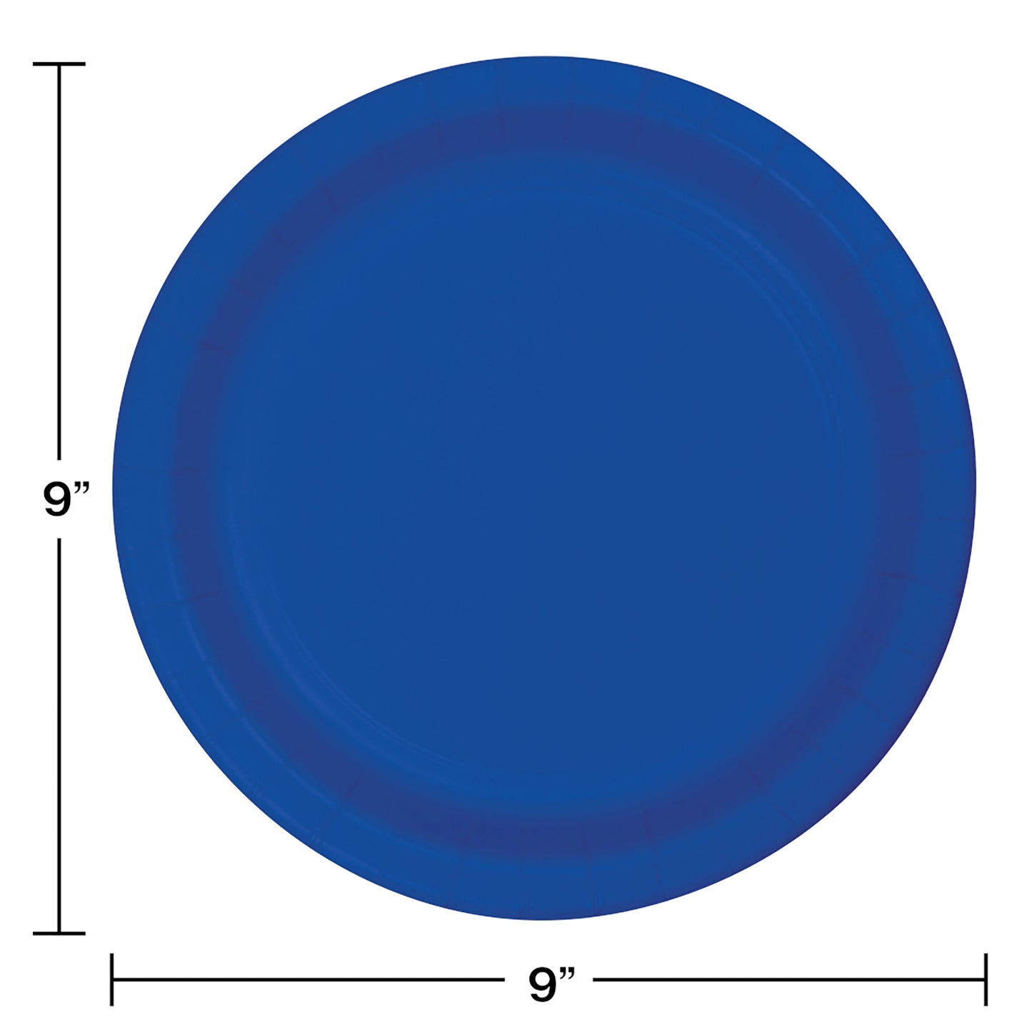 Cobalt Blue SturdyStyle Dinner Plates 240 ct