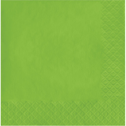 Value Friendly Fresh Lime Green Luncheon Napkins 240 ct