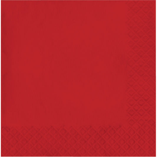 Value Friendly Classic Red Luncheon Napkins 240 ct