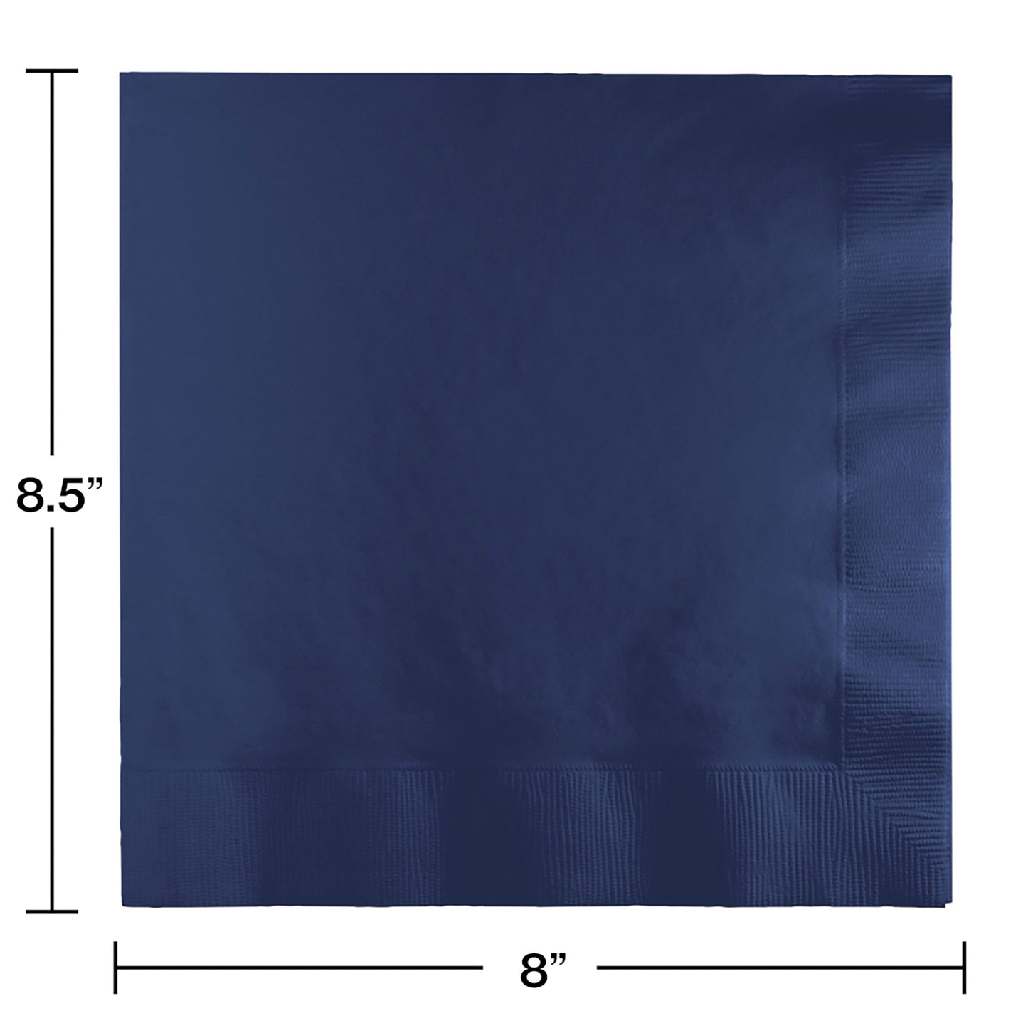 Navy Blue Dinner Napkins 3-Ply 250 ct