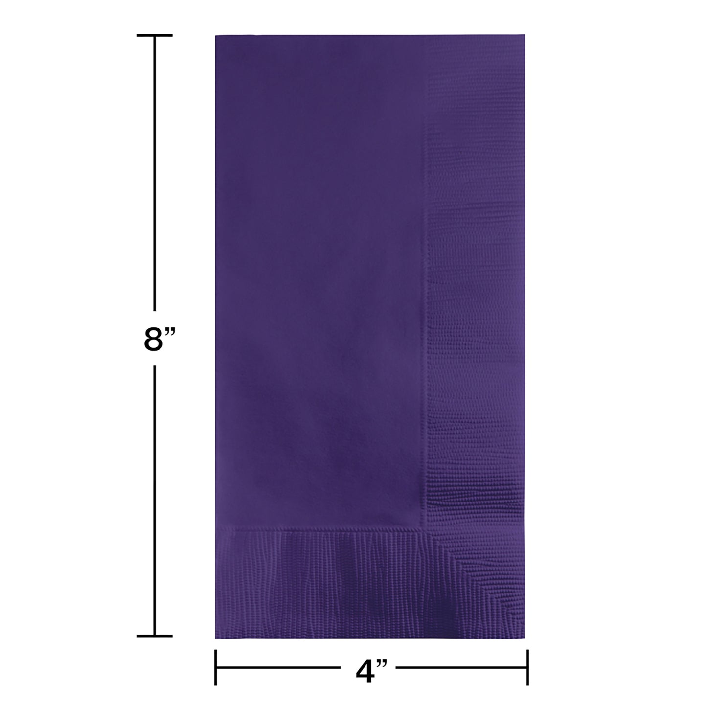 Purple 2-Ply Dinner Napkins 600 ct