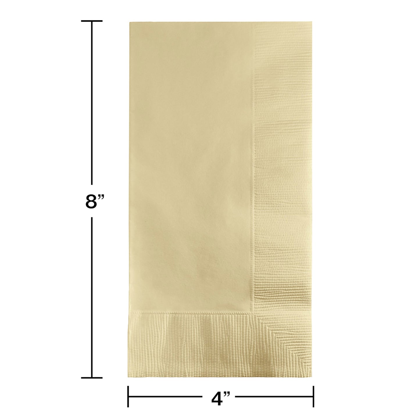 Ivory 2-Ply Dinner Napkins 600 ct