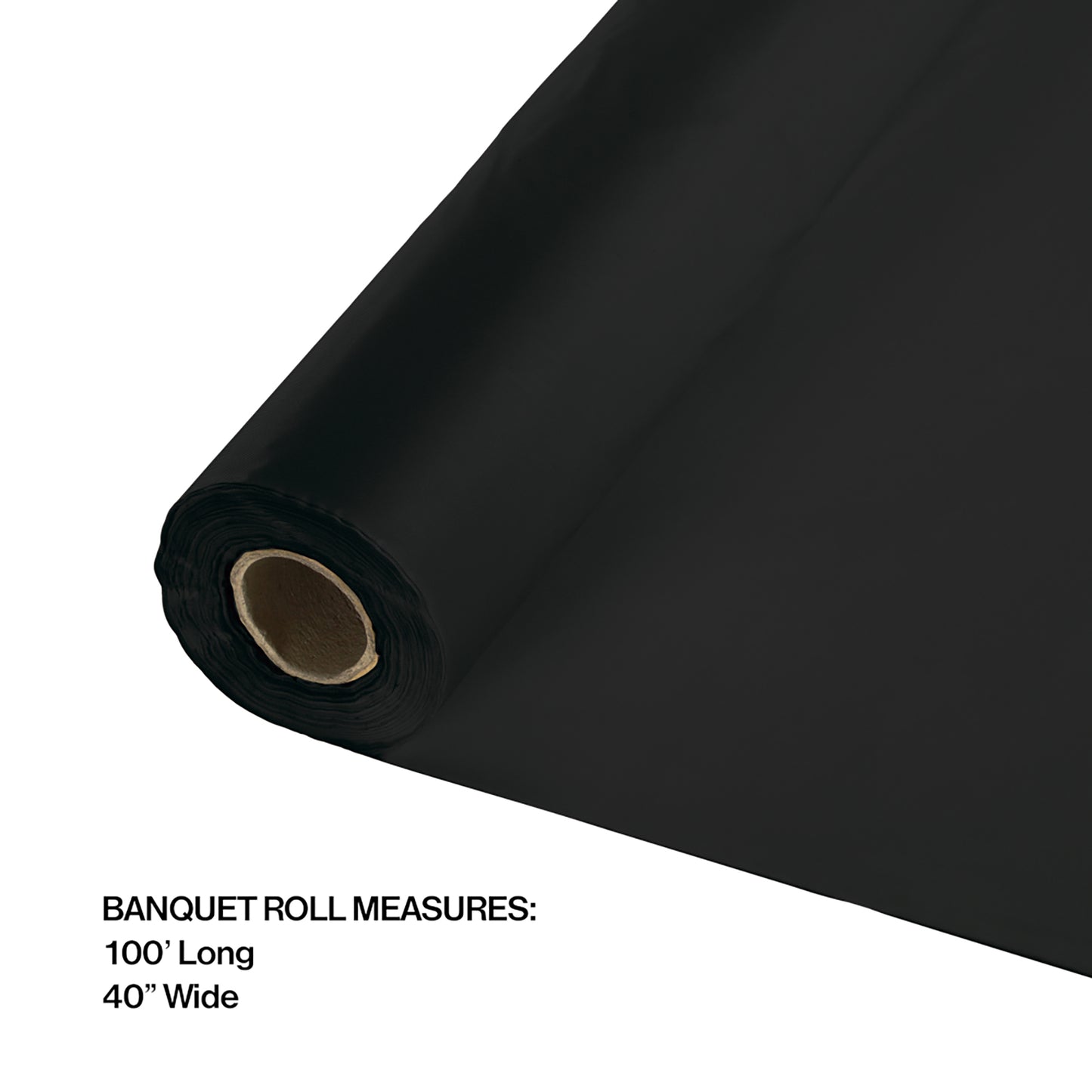 Black Velvet Banquet Roll 6 ct