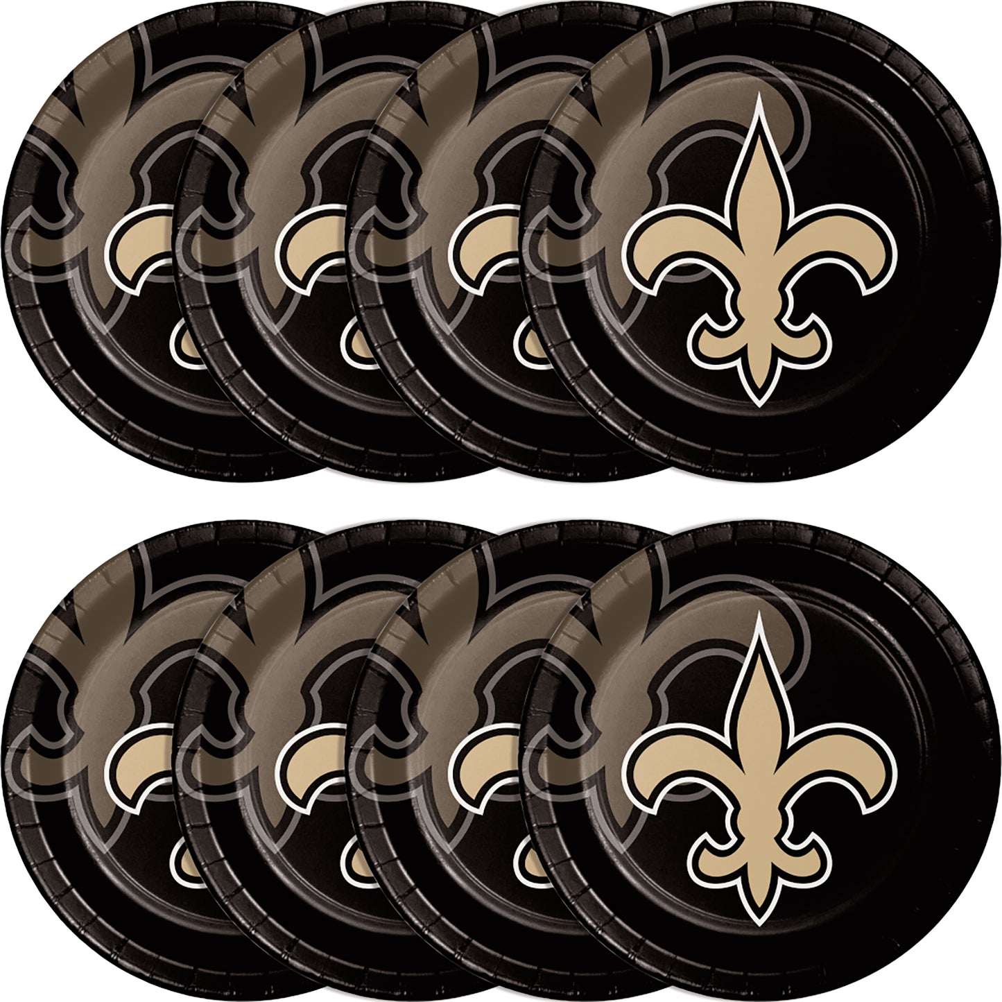 New Orleans Saints Dinner Plates 96 ct