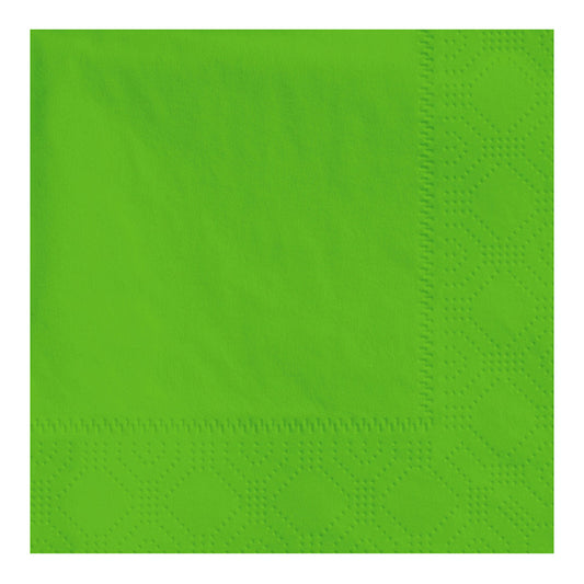 4.75" Regal Embossed Fresh Lime Beverage Napkins 1000 ct