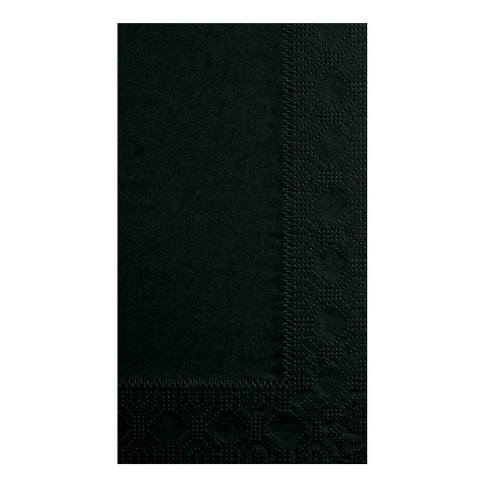 Black Hoffmaster Dinner Napkins 1,000 ct