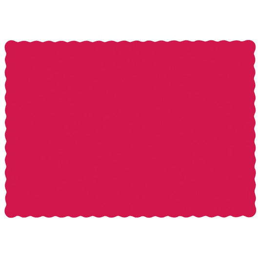 Red Economy Placemat 1,000 ct