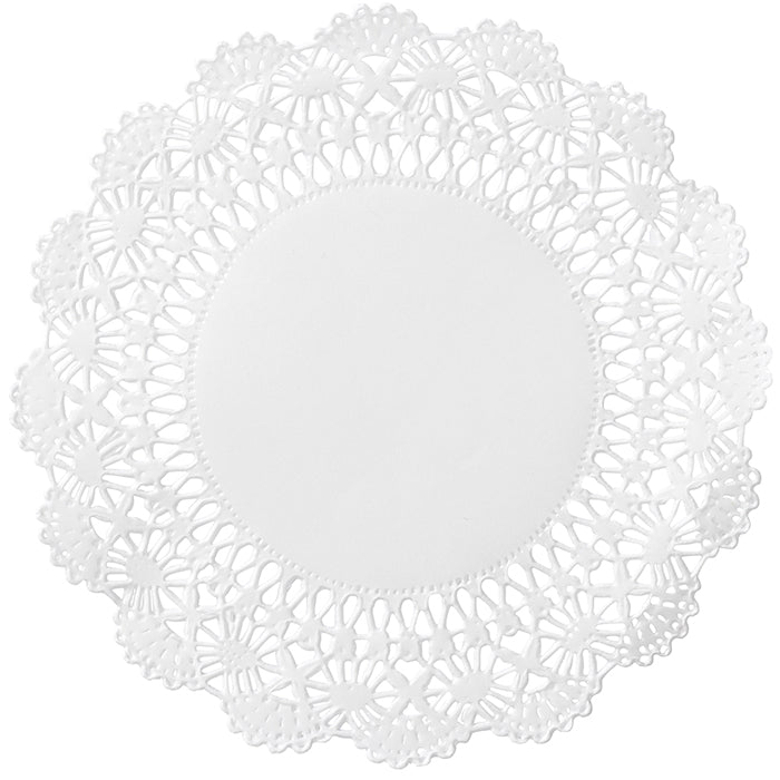 White Cambridge Lace Doilies - 6" 10,000 ct