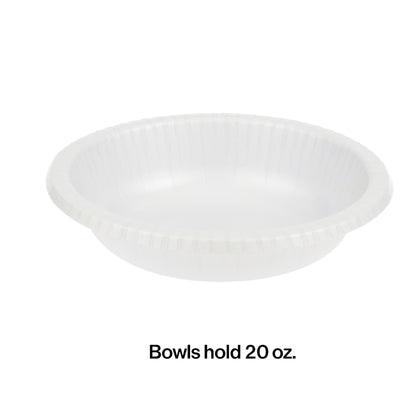 White Paper Bowls 200 ct