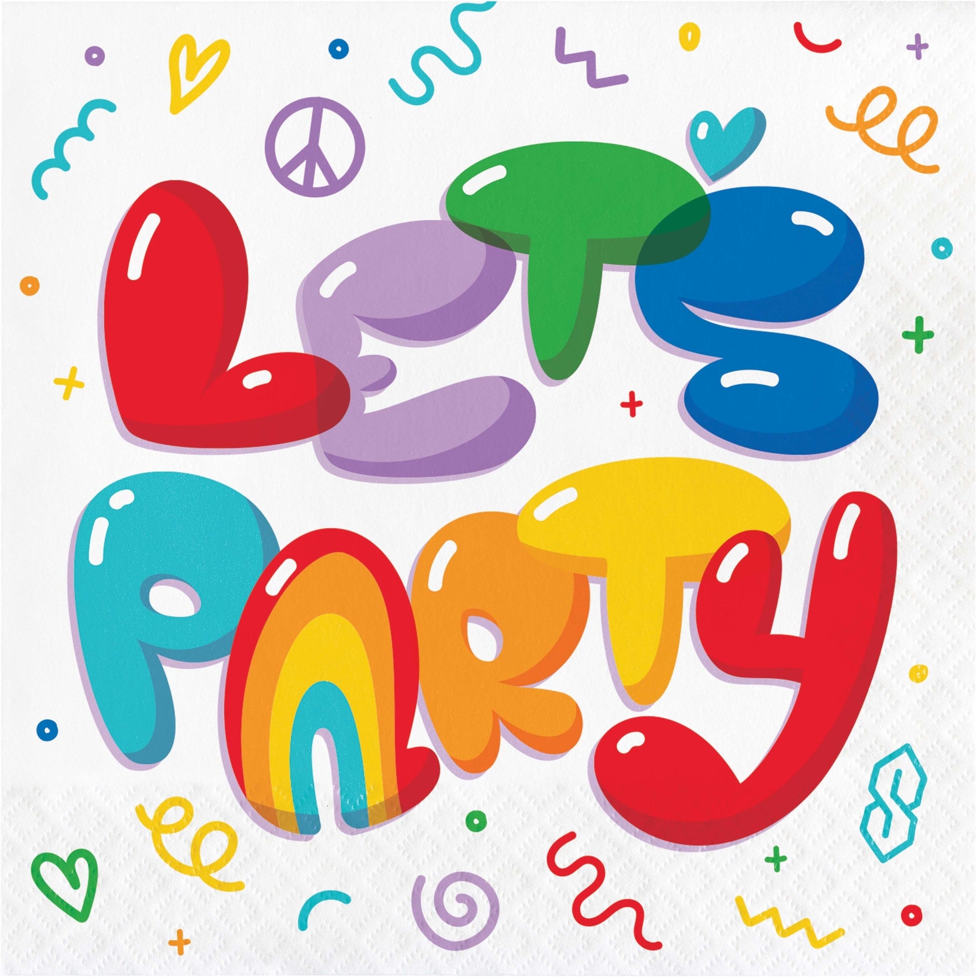 Bubbly Birthday Luncheon Napkins 192 ct
