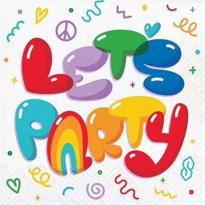 Bubbly Birthday Luncheon Napkins 192 ct