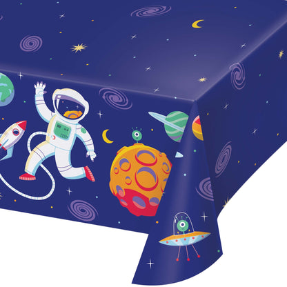 Space Adventures Paper Tablecloth 6 ct