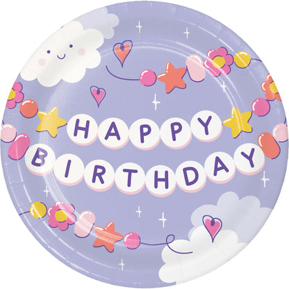 Sweet Dreams Dessert Paper Plates 96 ct