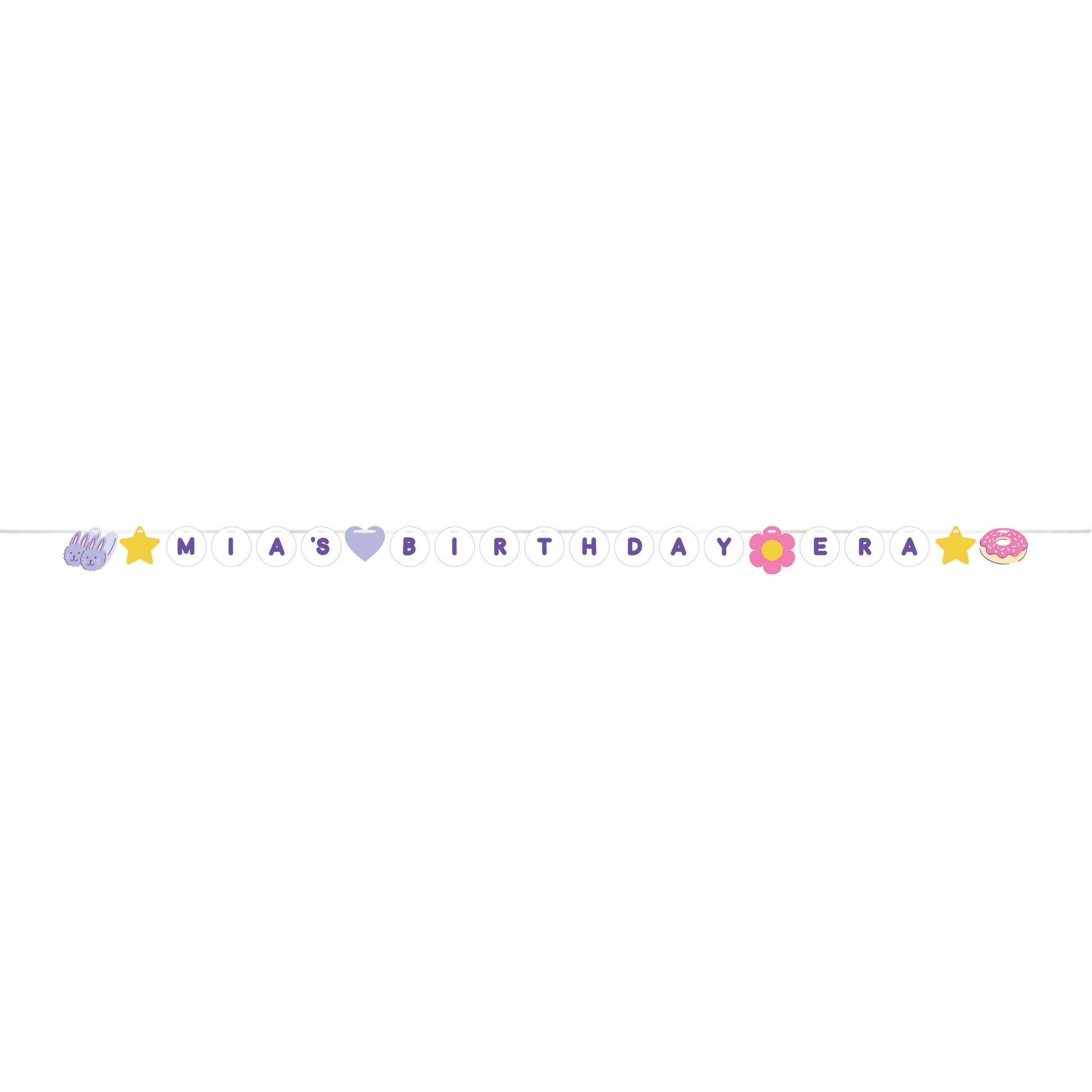 Sweet Dreams Customizable Friendship Bracelet Ribbon Banner 12 ct