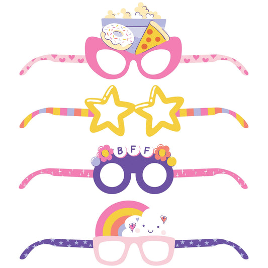 Sweet Dreams Paper Favor Glasses 24 ct