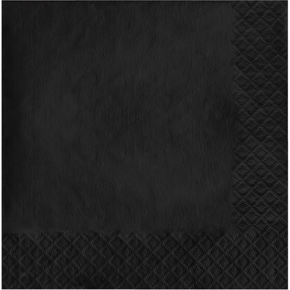 Black Velvet 2-Ply Luncheon Napkins 900 ct