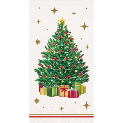 Sparkling Spruce Dinner Napkins 192 ct