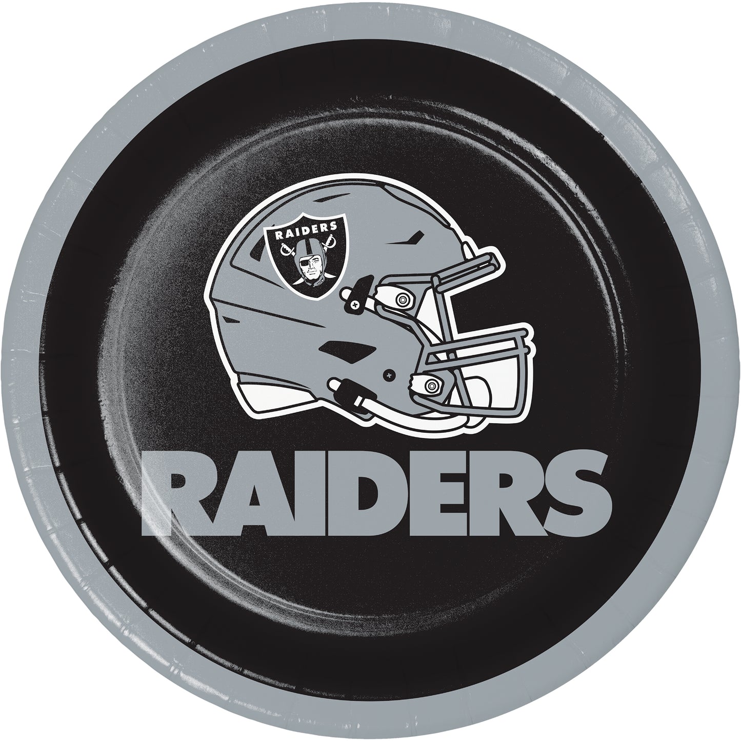 Las Vegas Raiders Dessert Plates 96 ct