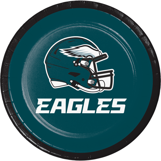Philadelphia Eagles Dessert Plates 96 ct