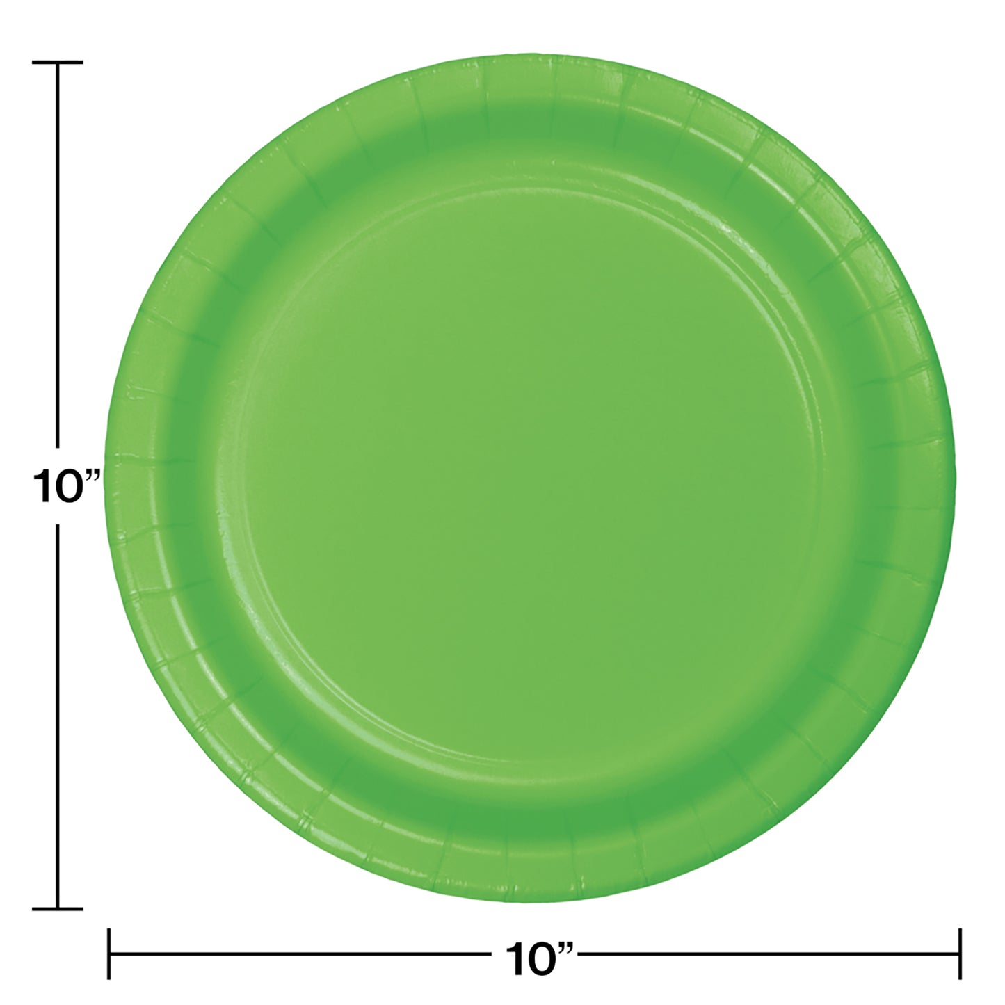 Fresh Lime SturdyStyle Banquet Plates 240 ct