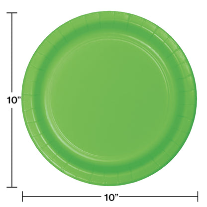 Fresh Lime SturdyStyle Banquet Plates 240 ct