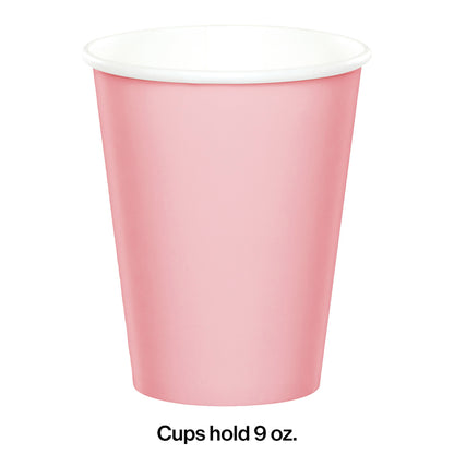 Classic Pink 9 oz Hot & Cold Cups 240 ct