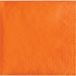Sunkissed Orange Beverage Napkins 3-Ply 500 ct