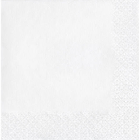White Luncheon Napkins 3-Ply 500 ct