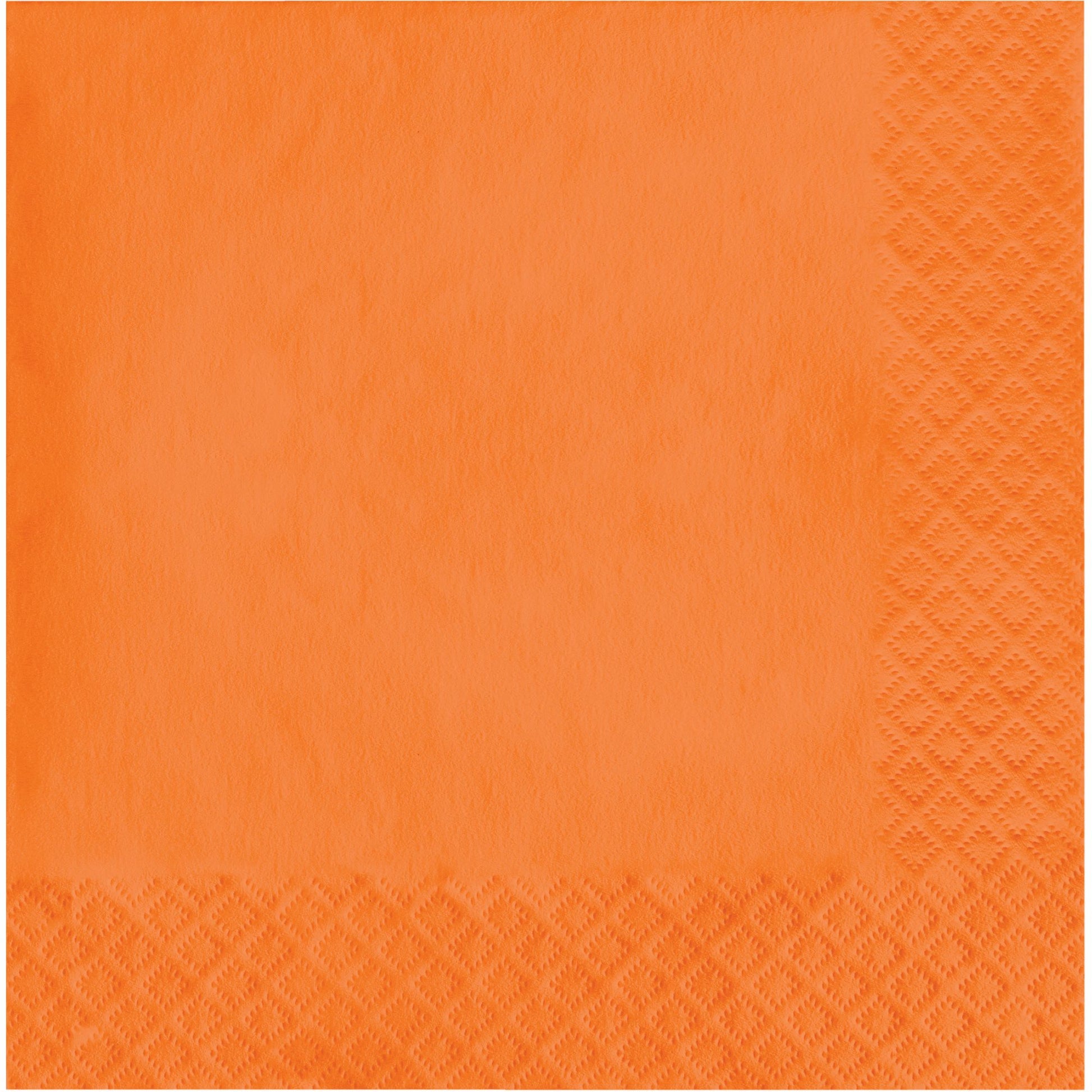 Sunkissed Orange Luncheon Napkins 3-Ply 500 ct