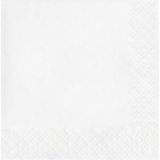 White Dinner Napkins 3-Ply 250 ct