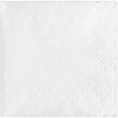 White Better than Linen Beverage Napkins 288 ct