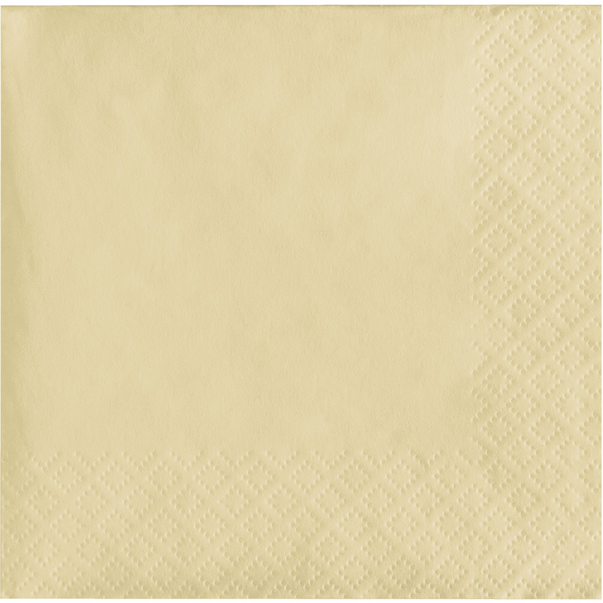Ivory 2-Ply Beverage Napkins 600 ct