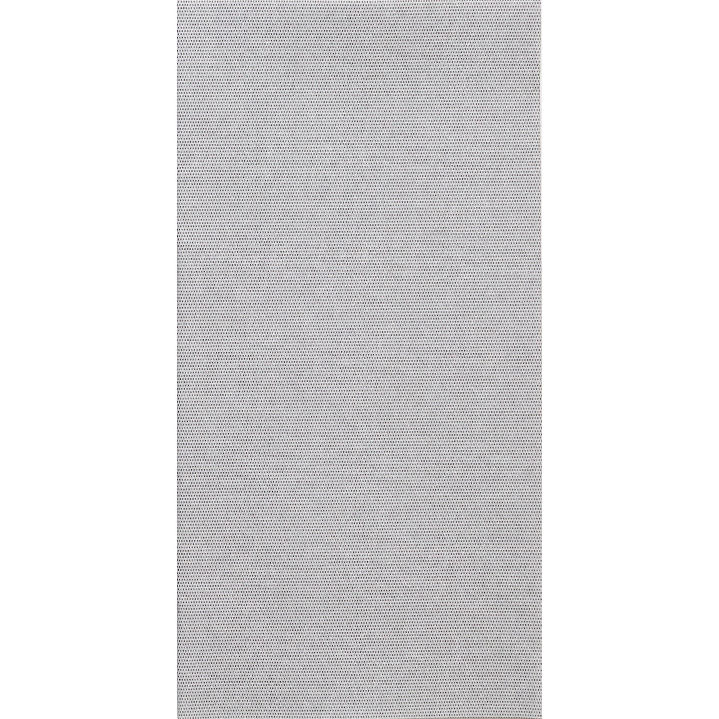 Gray dinner napkin on a white background