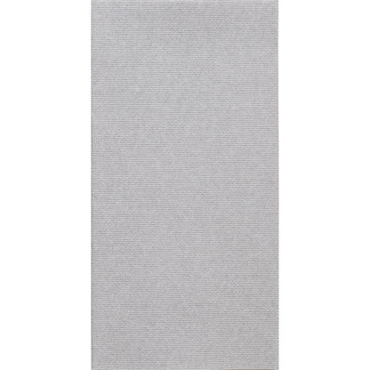 Gray dinner napkin on a white background