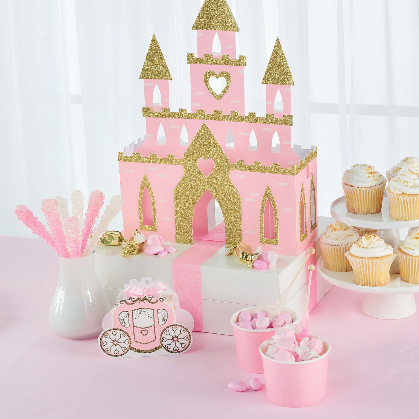 Classic Pink Treat Cups 96 ct