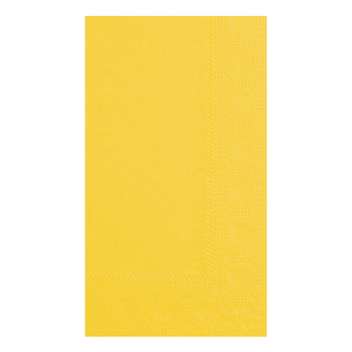 Yellow Pattern Napkins Bulk 7.5