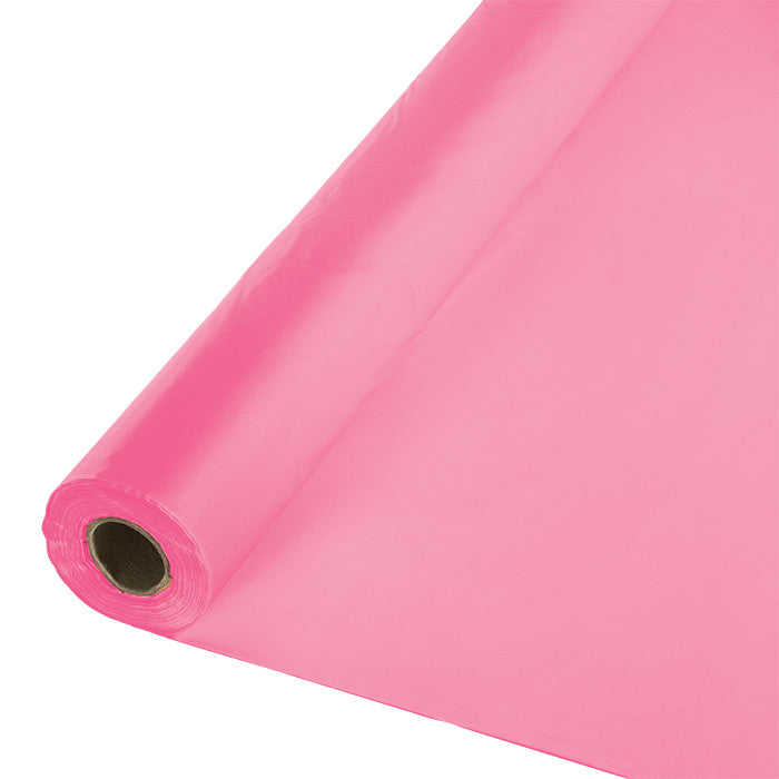 Wholesale Candy Pink Banquet Table Roll 1 ct - Napkins.com