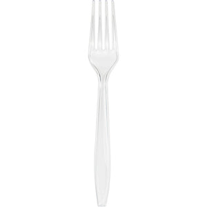 Clear Bulk Plastic Forks 600 ct