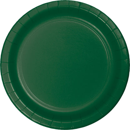 Hunter Green SturdyStyle Banquet Plates 240 ct